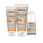 Shampoing et après-shampoing Hekka + rouleau de massage GRATUIT | Coffret Arôme et Relaxation