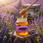Mysteriebees Lavendelhoning - 100% Puur, Rauw & Rustgevend