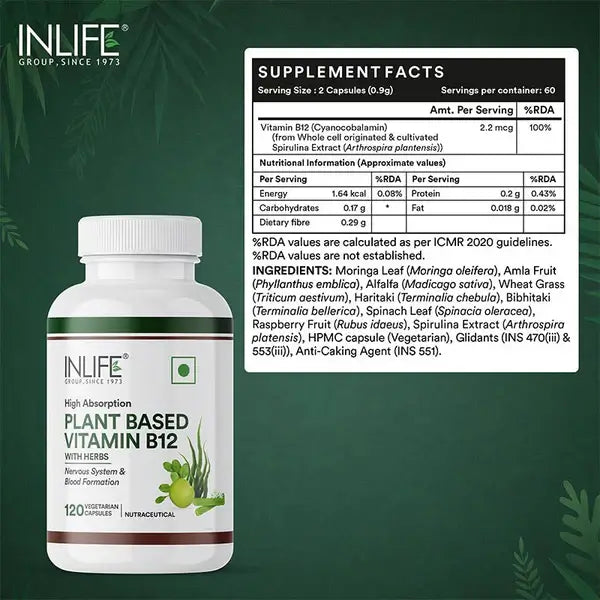 Vitamine B12 - À base de plantes
